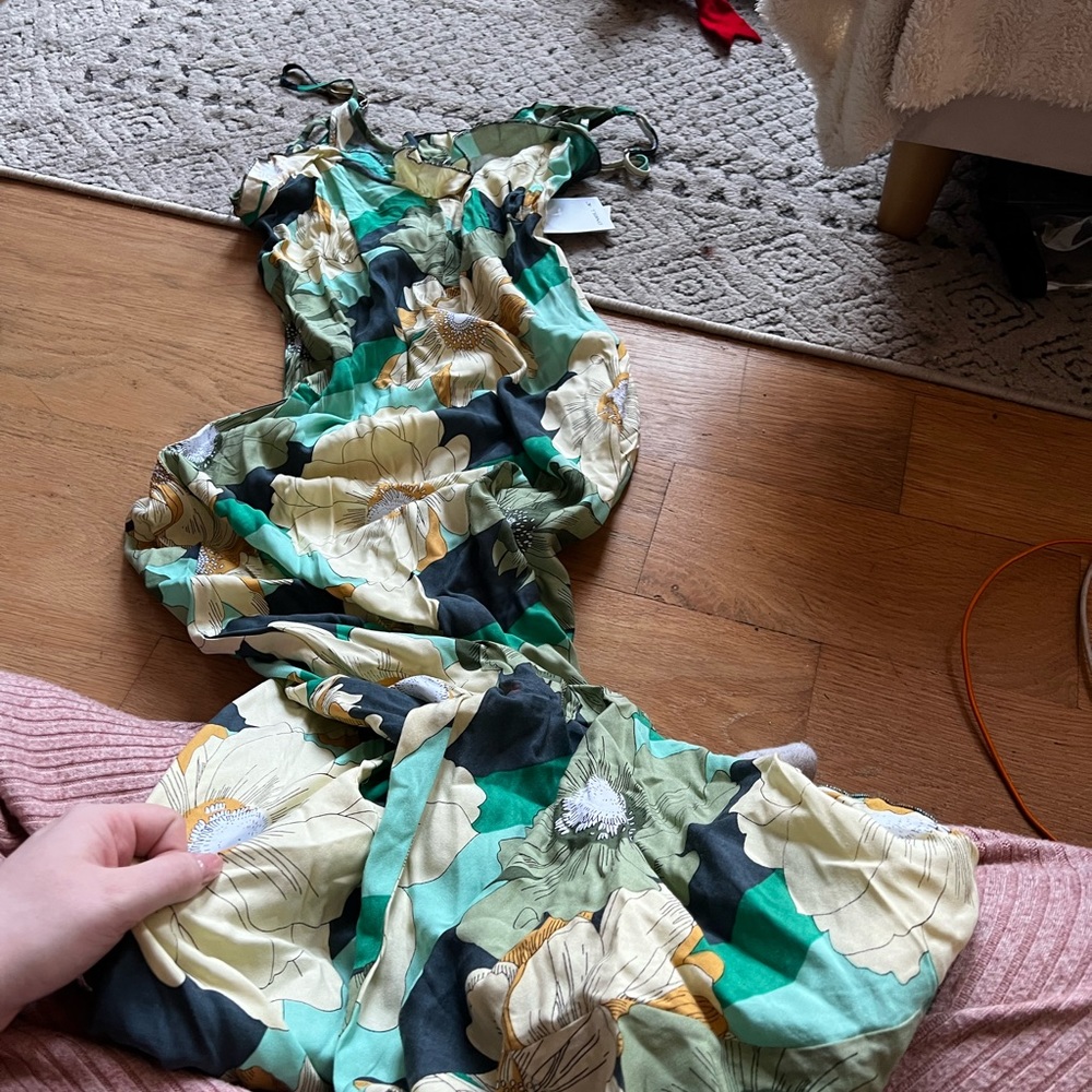 O’Neill Floral Patterned Maxi Dress